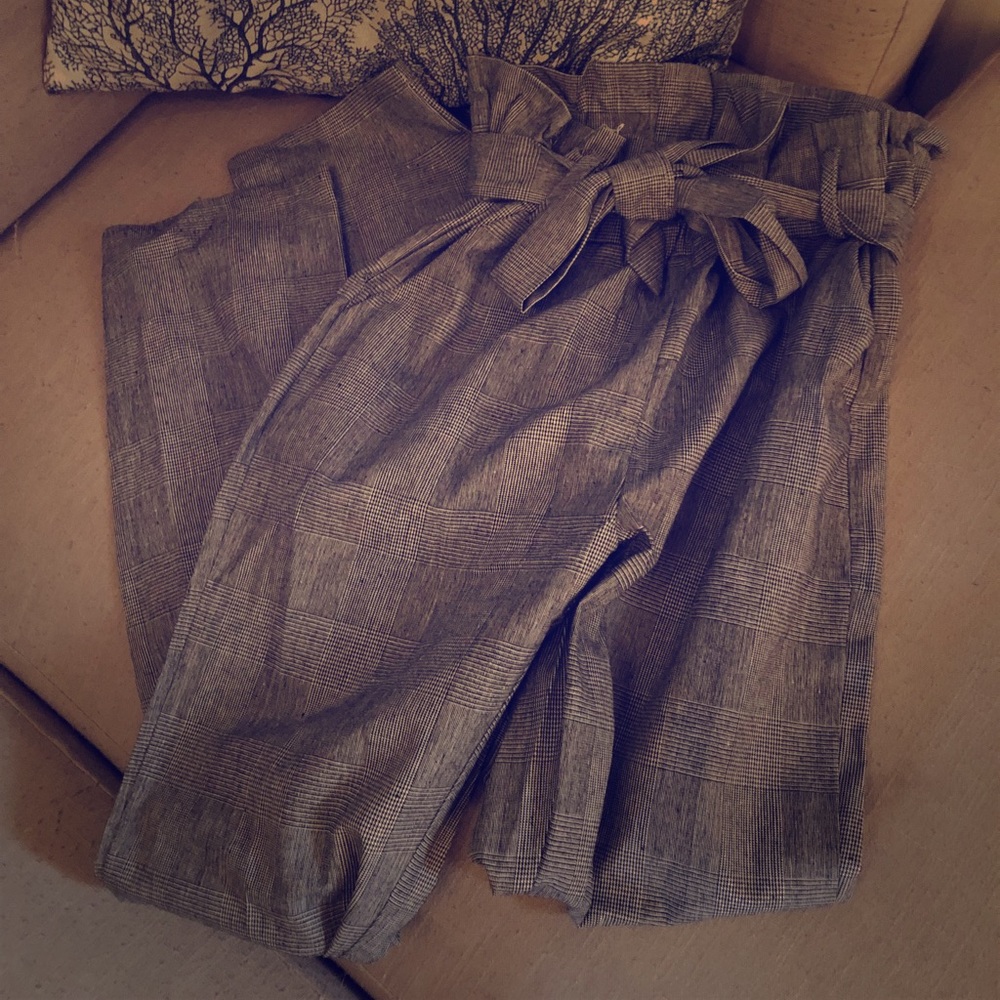 Gray dress pants